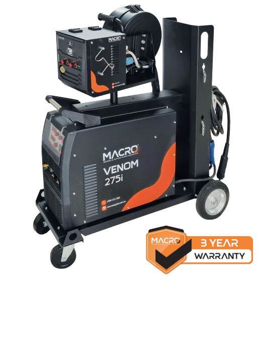 MACRO - MIG Welder - VENOM 275I SWF - Single Phase