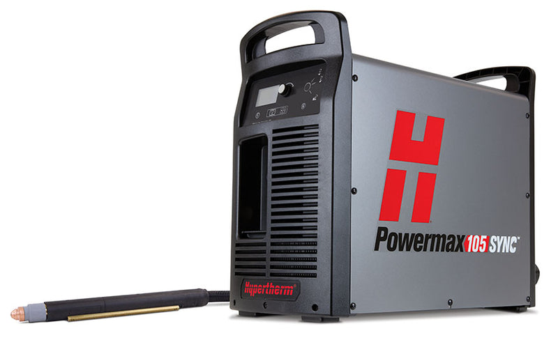 HYPERTHERM - Plasma Cutter - Powermax 105 SYNC (Three Phase) - CHOOSE YOUR TORCH TYPE + LENGTH
