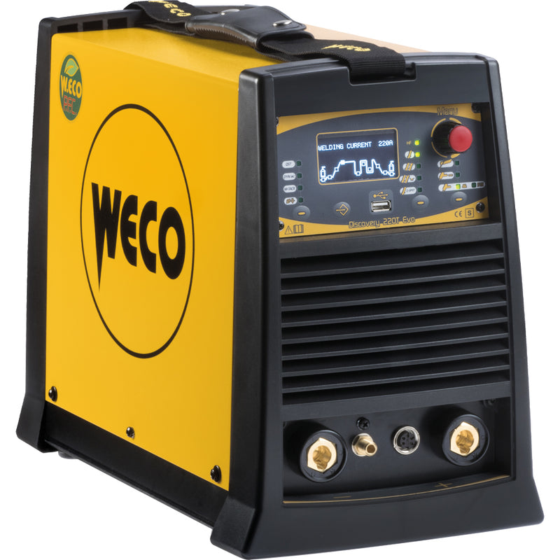 WECO - TIG Welder - Single Phase - Discovery 220T Evo