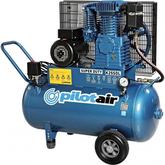 PILOT AIR - Air Compressor - K25SDL - 240V - 100L - 160psi
