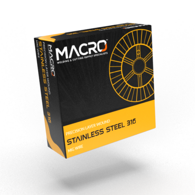 MACRO - MIG Wire - Stainless Steel 316 - 0.9mm - CHOOSE YOUR QTY